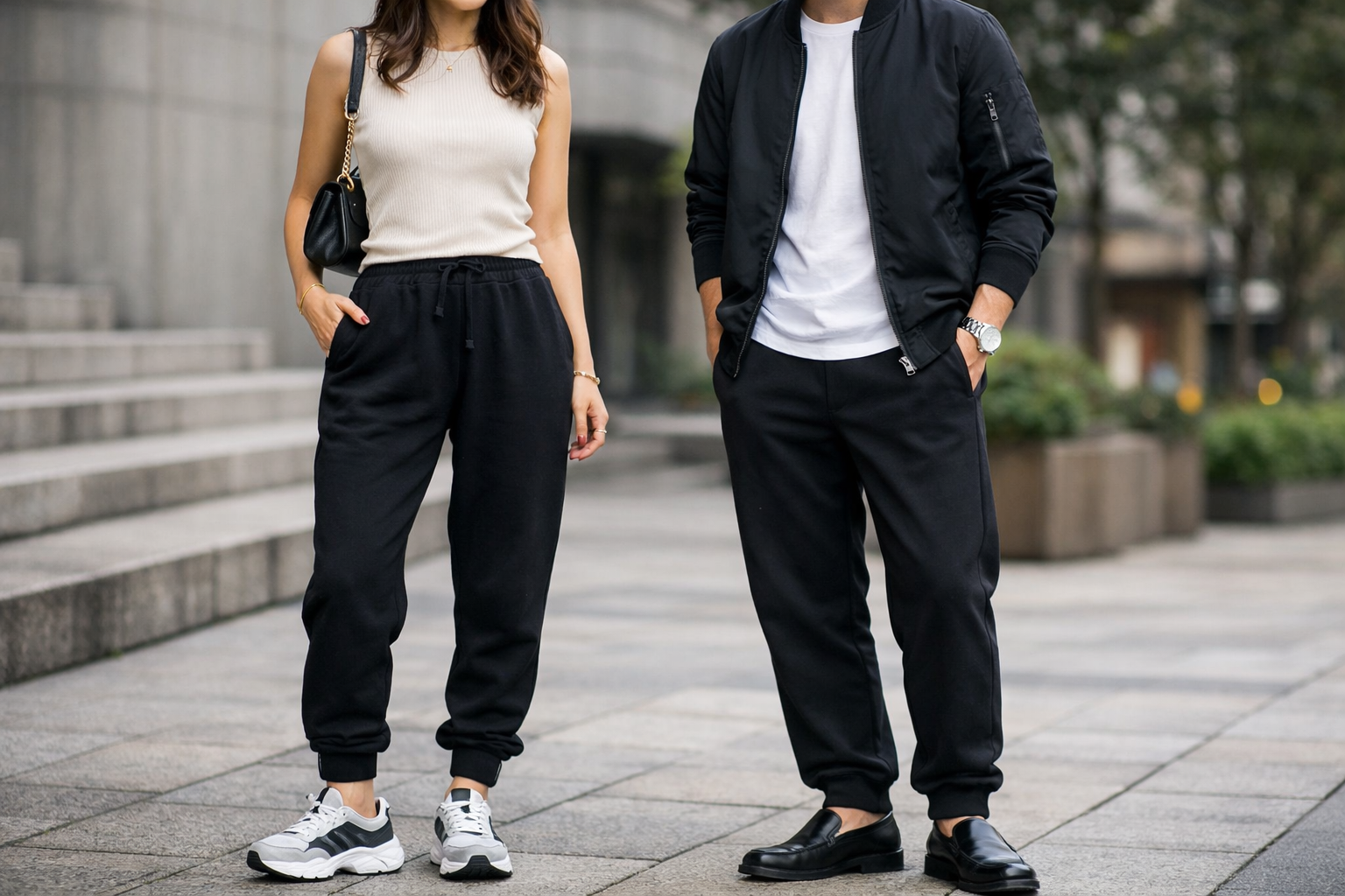 黒スウェットパンツはなぜ人気?コーデのポイントは?|ユニクロ・GUでの選び方も解説!