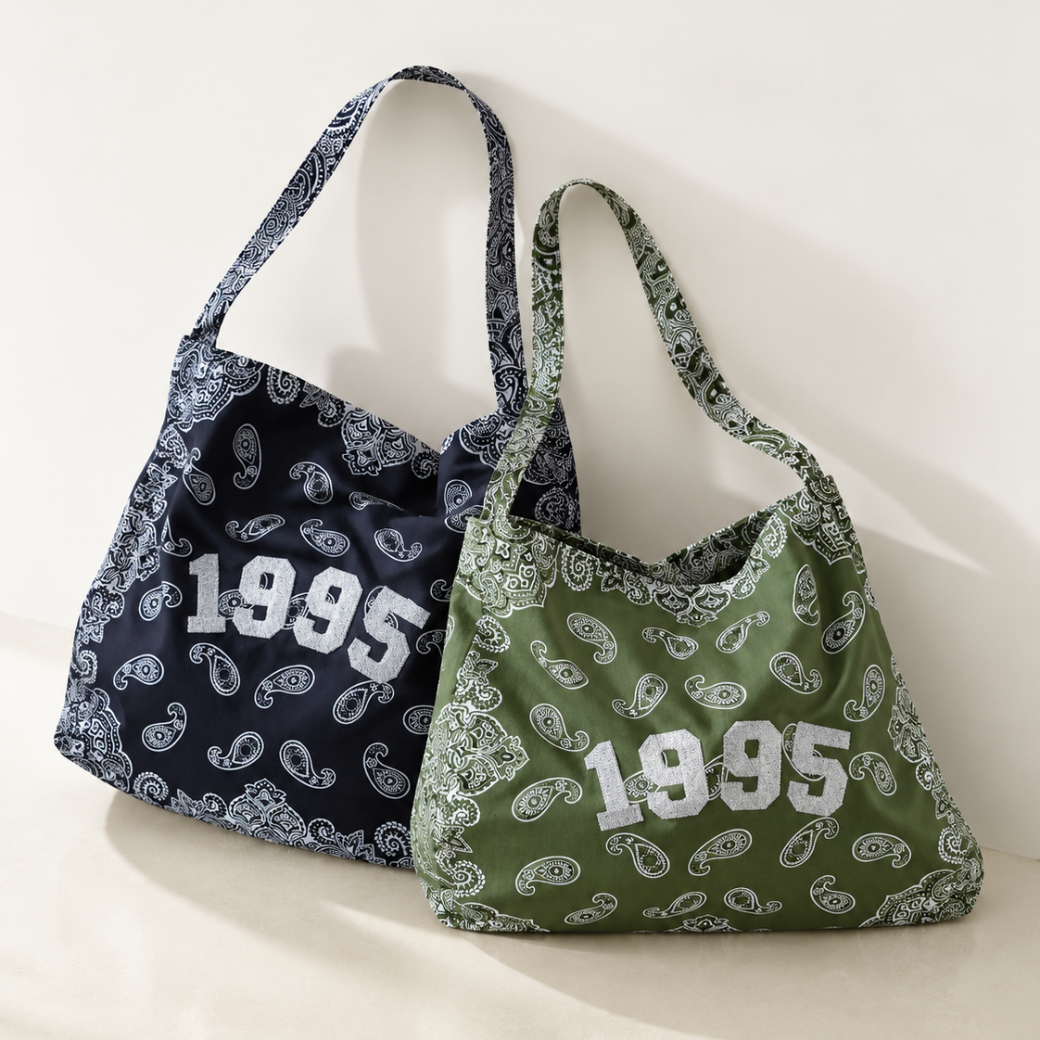 SPRAWLS SIGNATURE LINE —BANDANA MARCHE BAG SRC-275