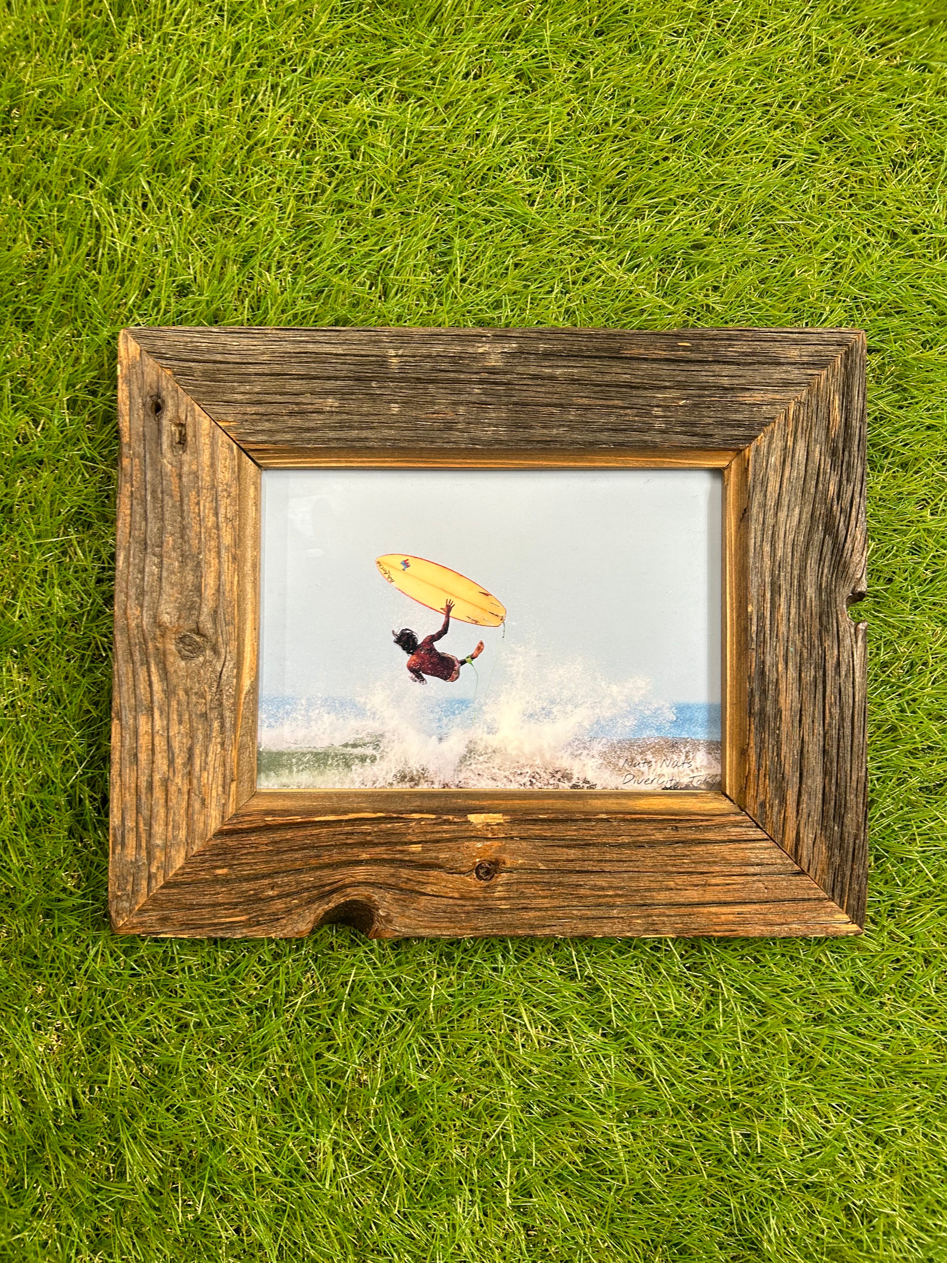 Barnwood Picture Frames 2L サイズ w/NutsNats DiverCity限定ポスター ver2【オンライン限定】