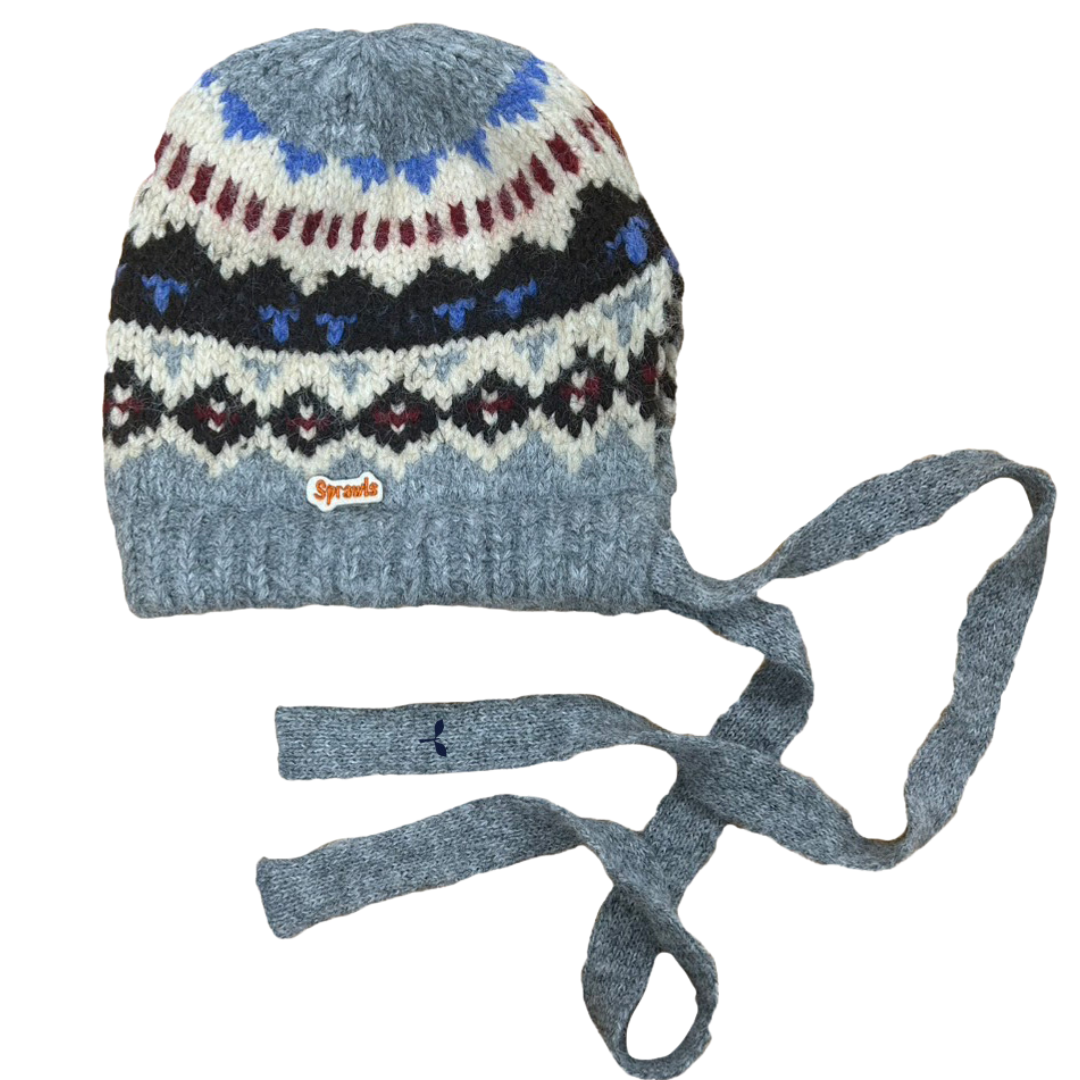 Geometric Nordic Knit Cap SRC-264