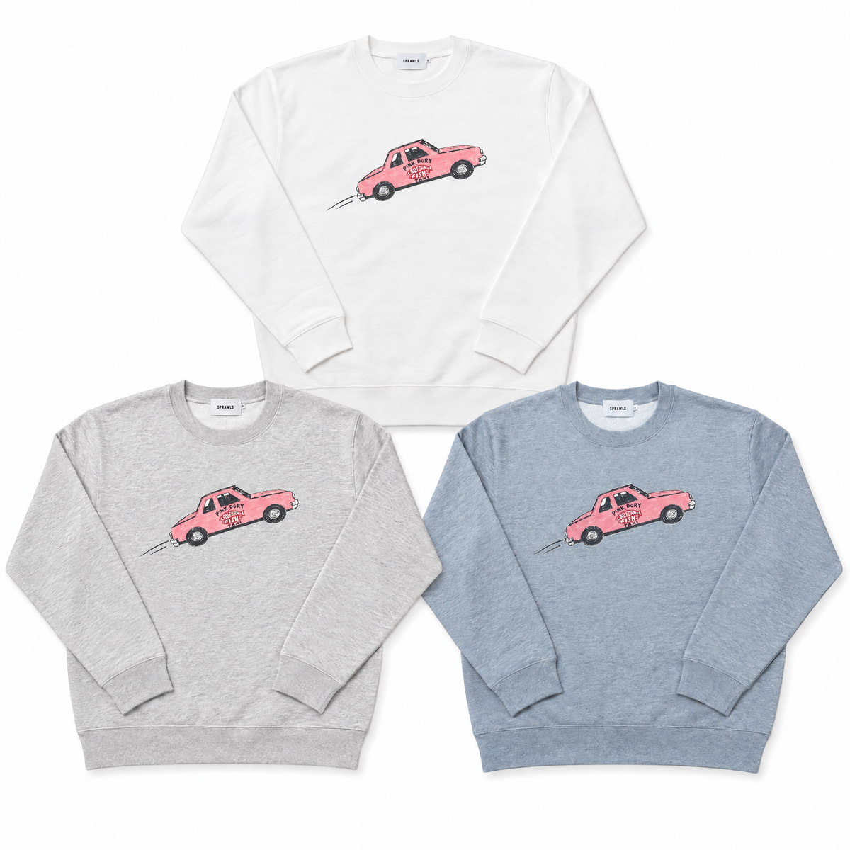 PINK DORY TAXI SWEAT SFL-485
