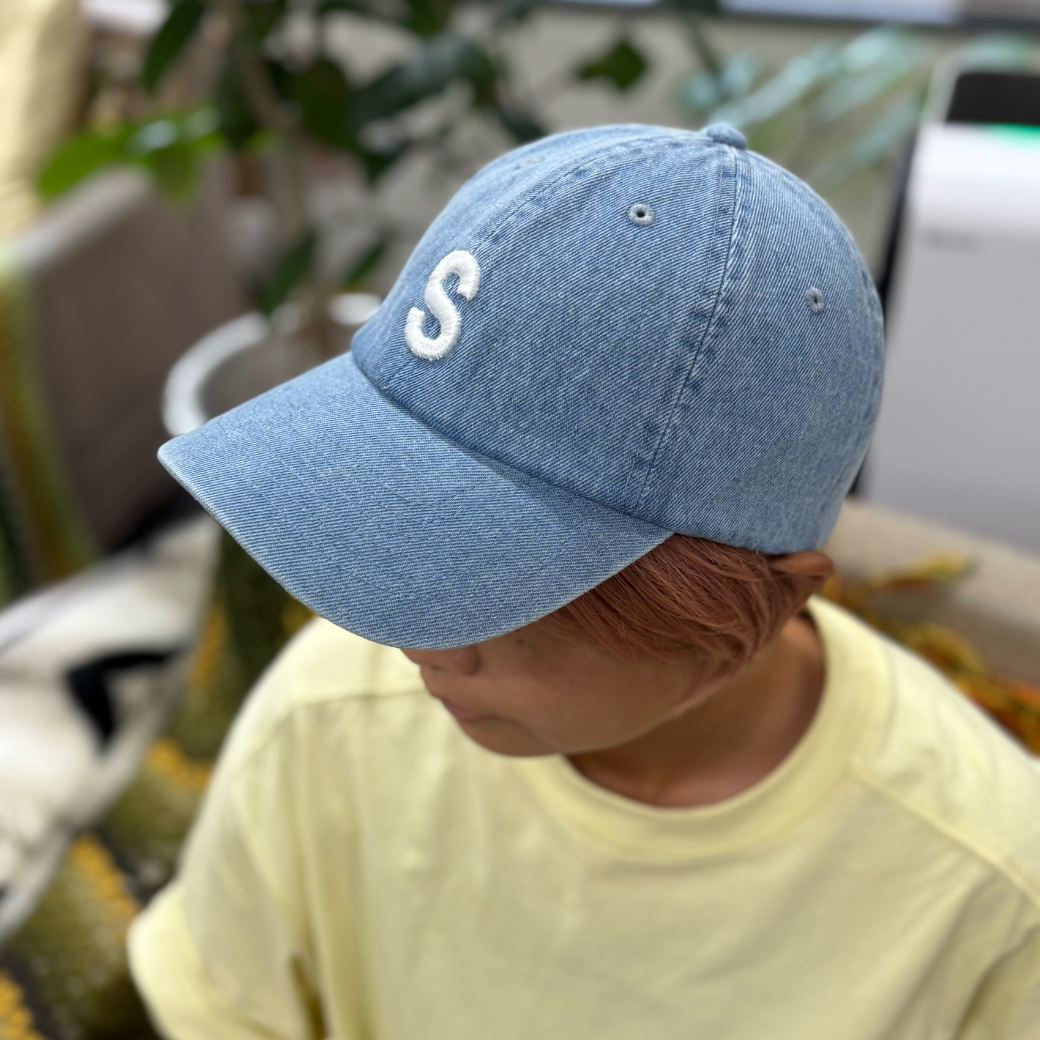 S Embroidery Denim Cap SRC-259