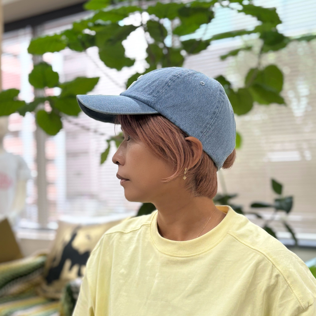 S Embroidery Denim Cap SRC-259