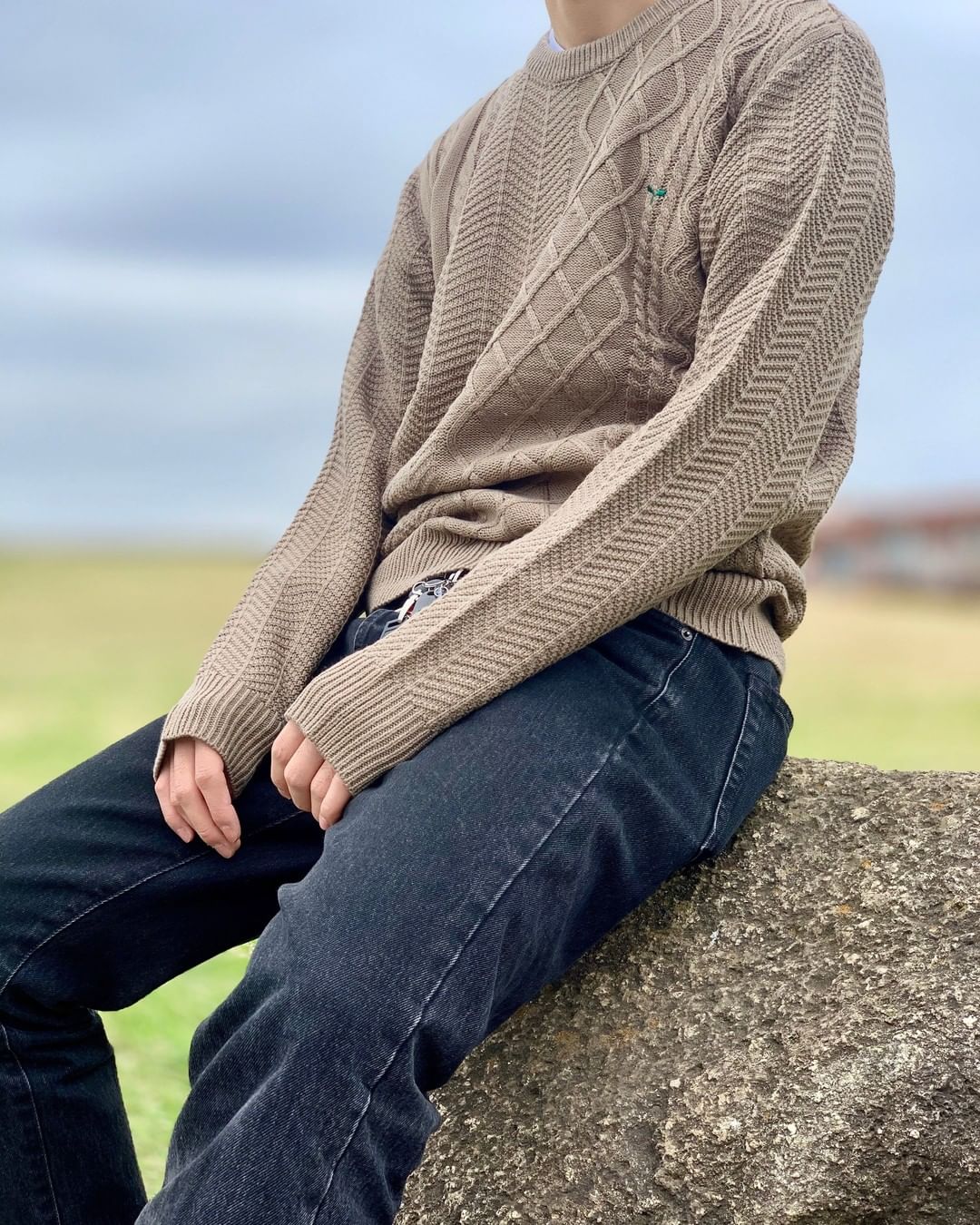 Aran Knit pattern stitch C/N SFL-380