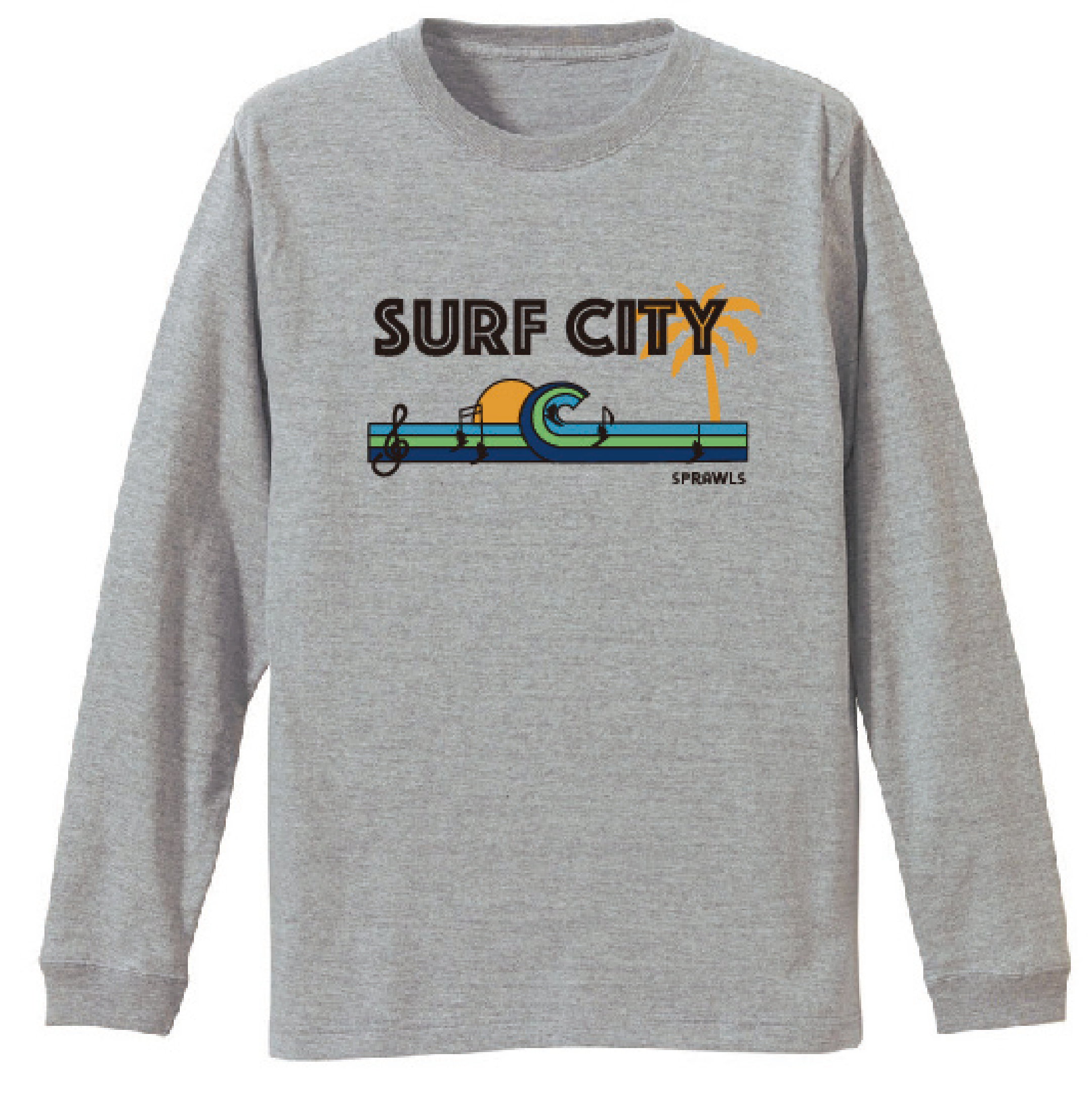 Surf City Long Tee 5.6oz SFL-384
