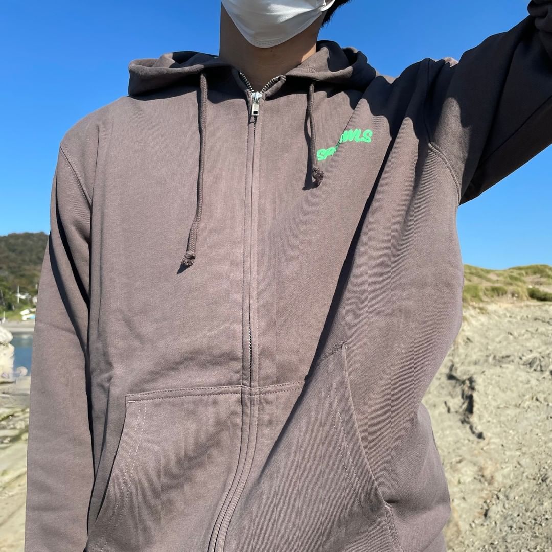Neon Board Design Zip Hoodie 10oz SFL-373