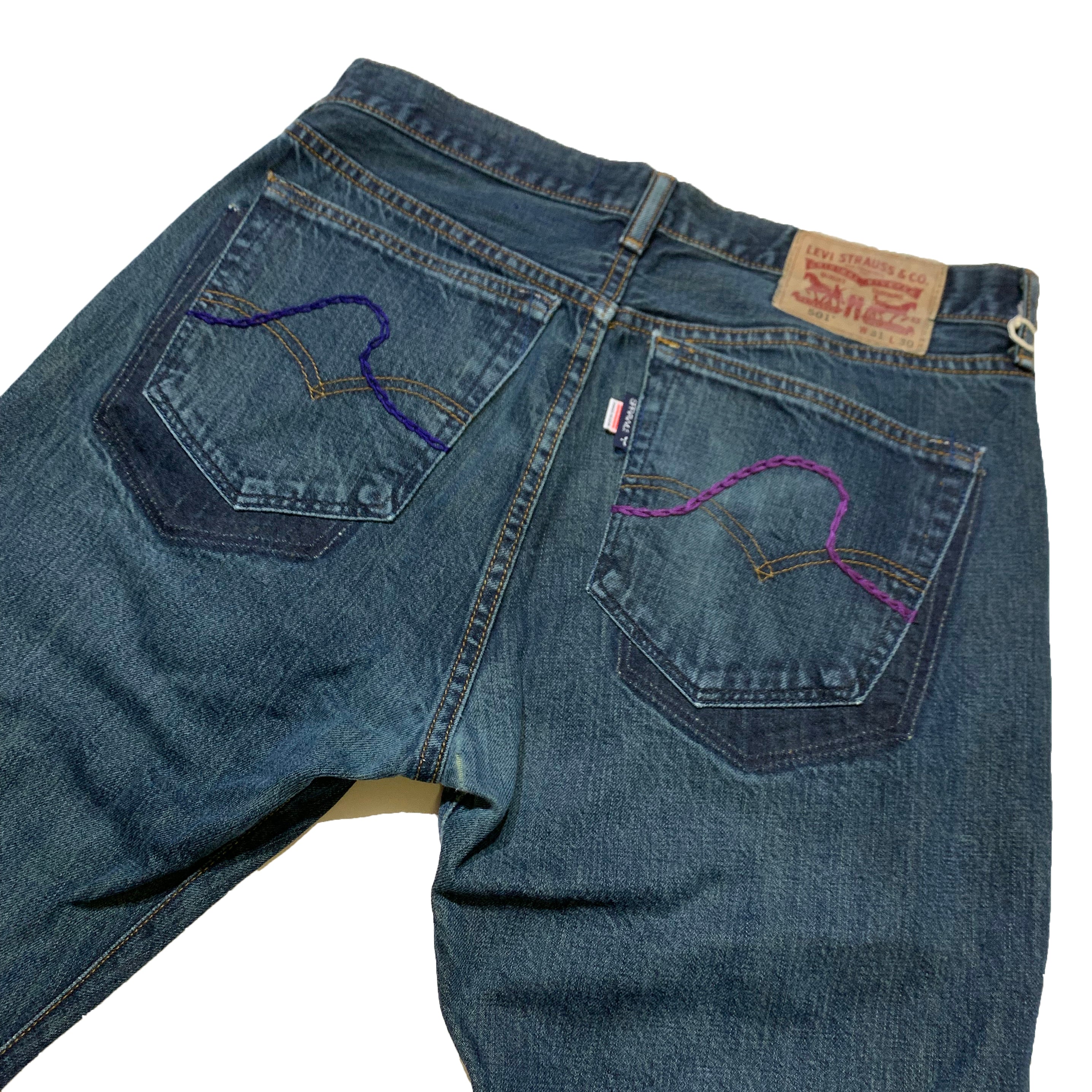 SPRAWLS Levis501 リメイクデニム