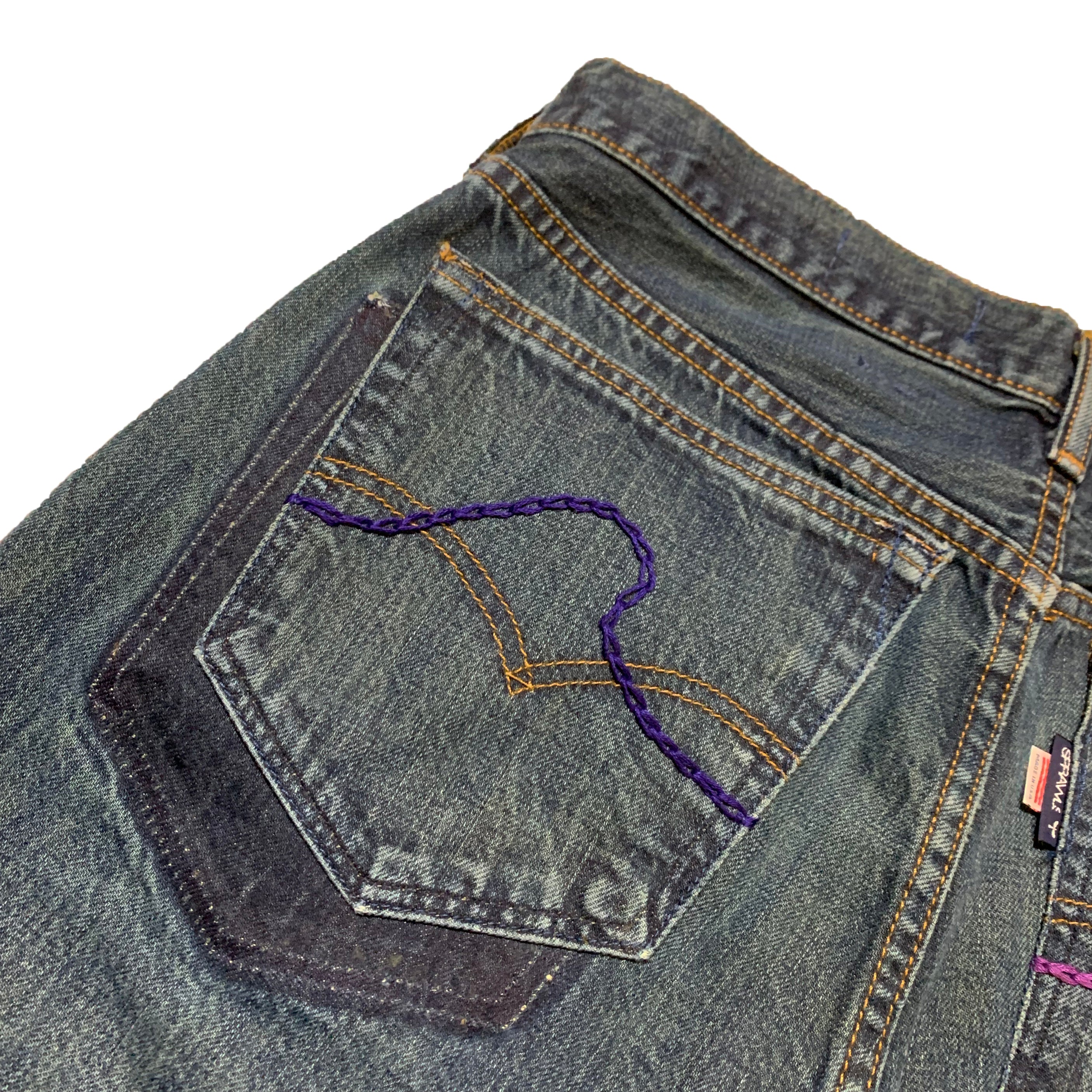 SPRAWLS Levis501 リメイクデニム