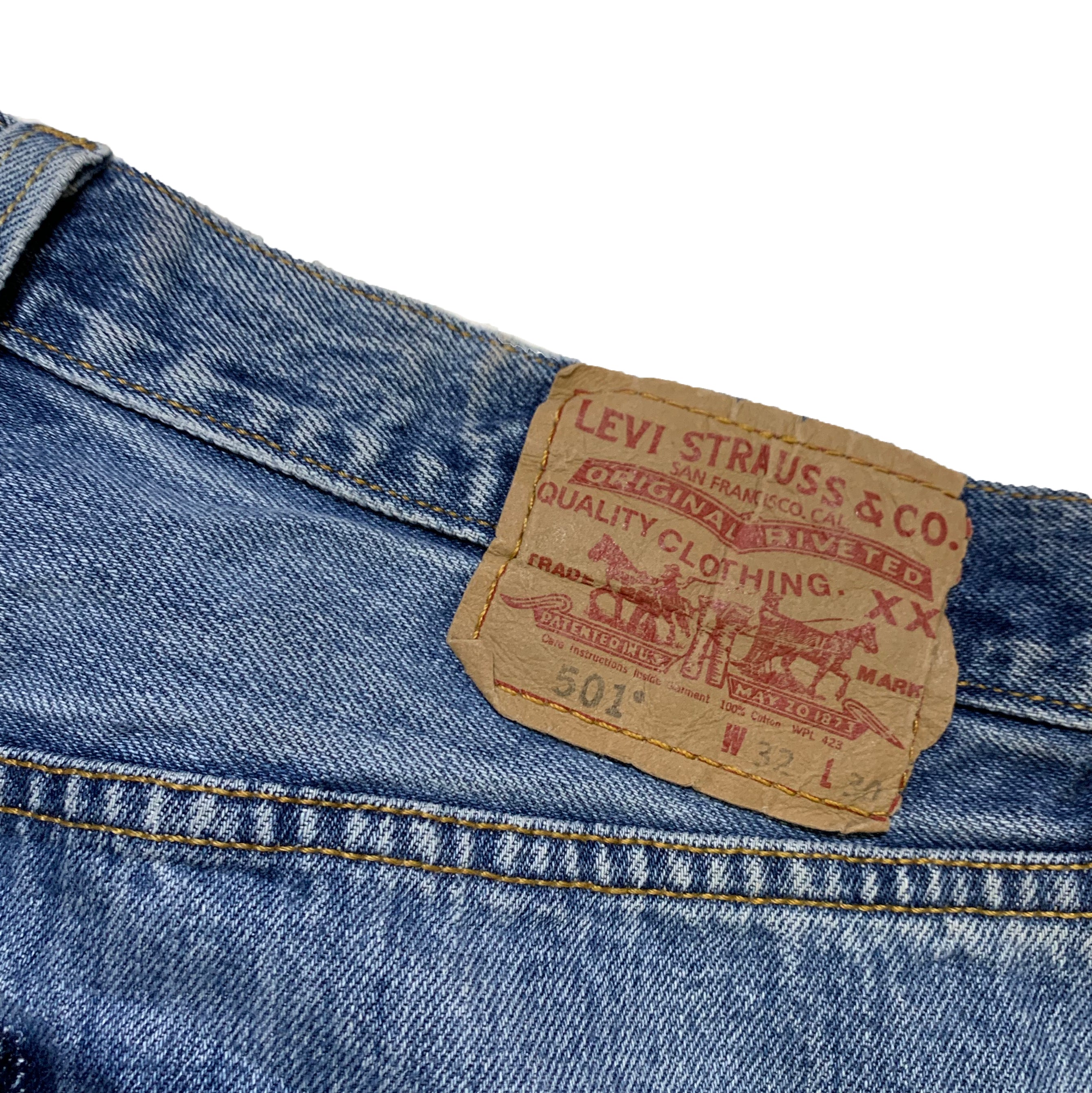 SPRAWLS Levis501 リメイクデニム