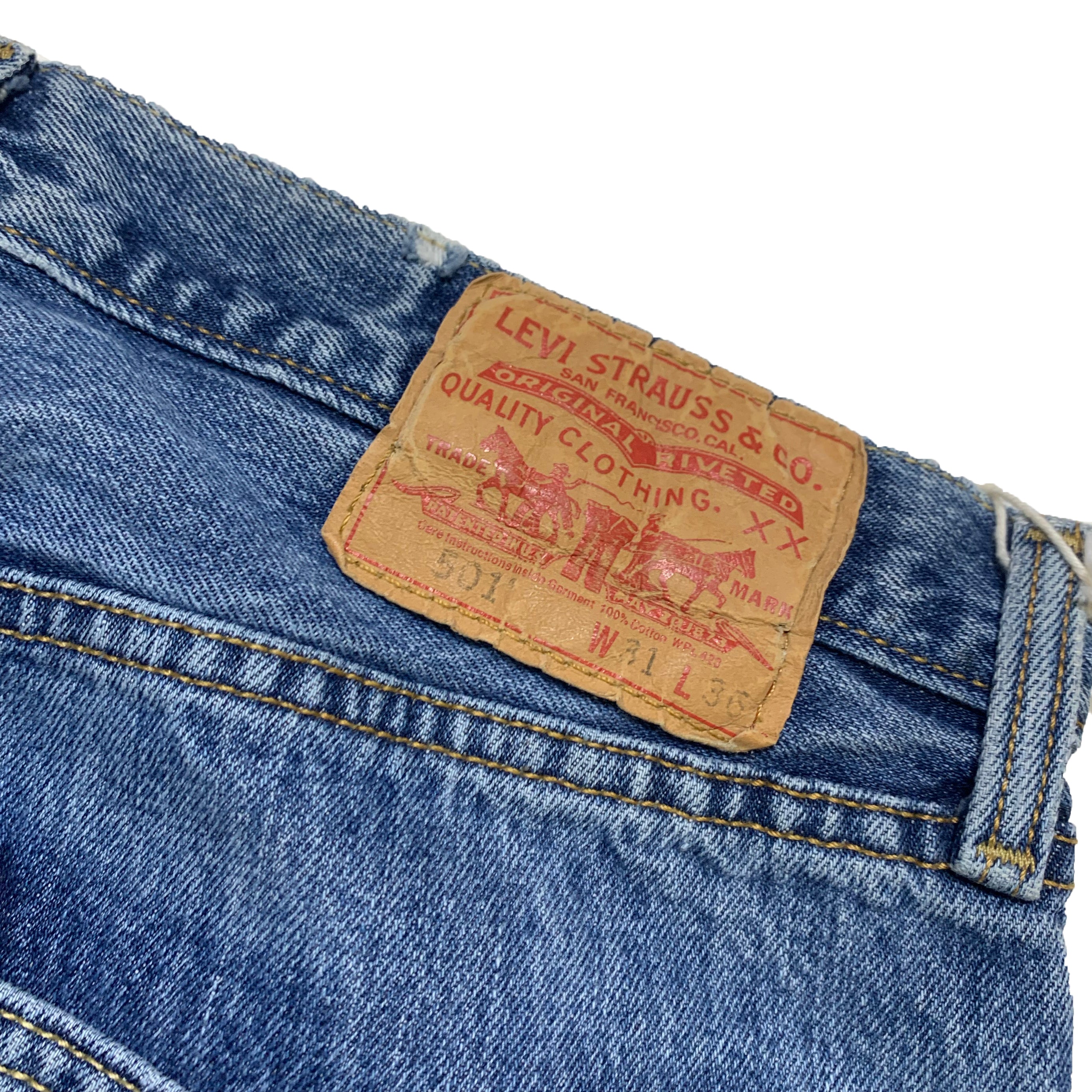 SPRAWLS Levis501 リメイクデニム
