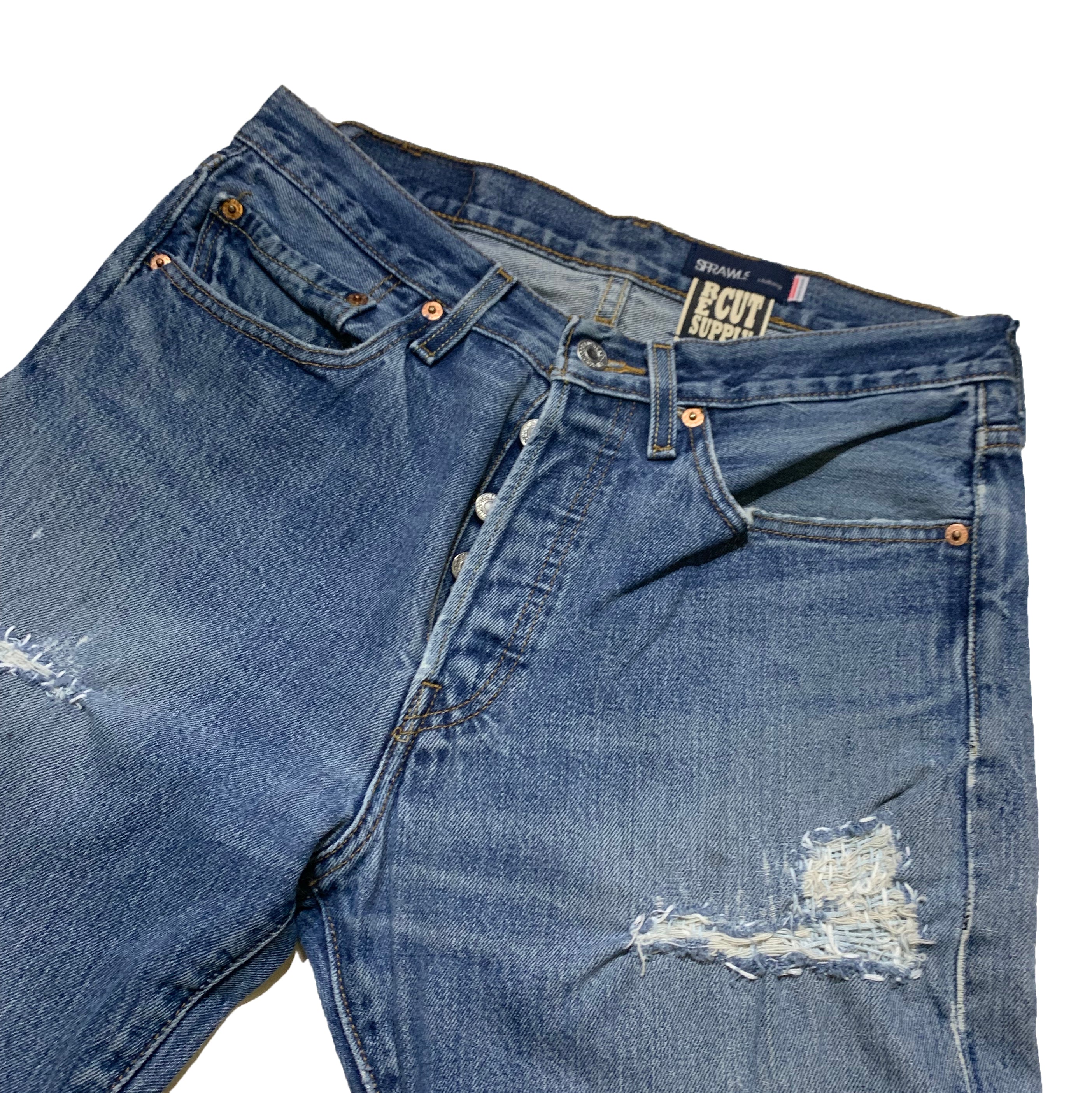 SPRAWLS Levis501 リメイクデニム