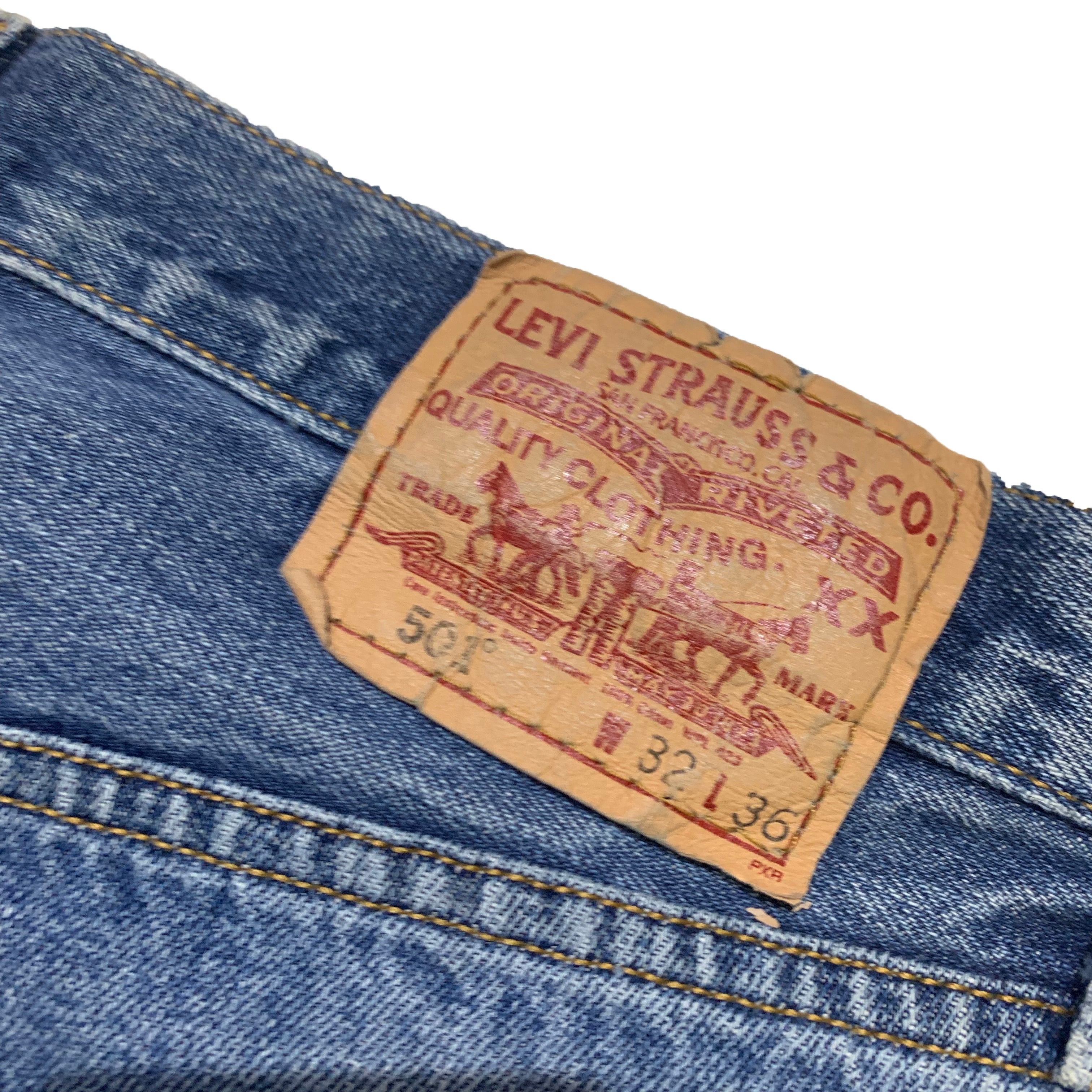 SPRAWLS Levis501 リメイクデニム