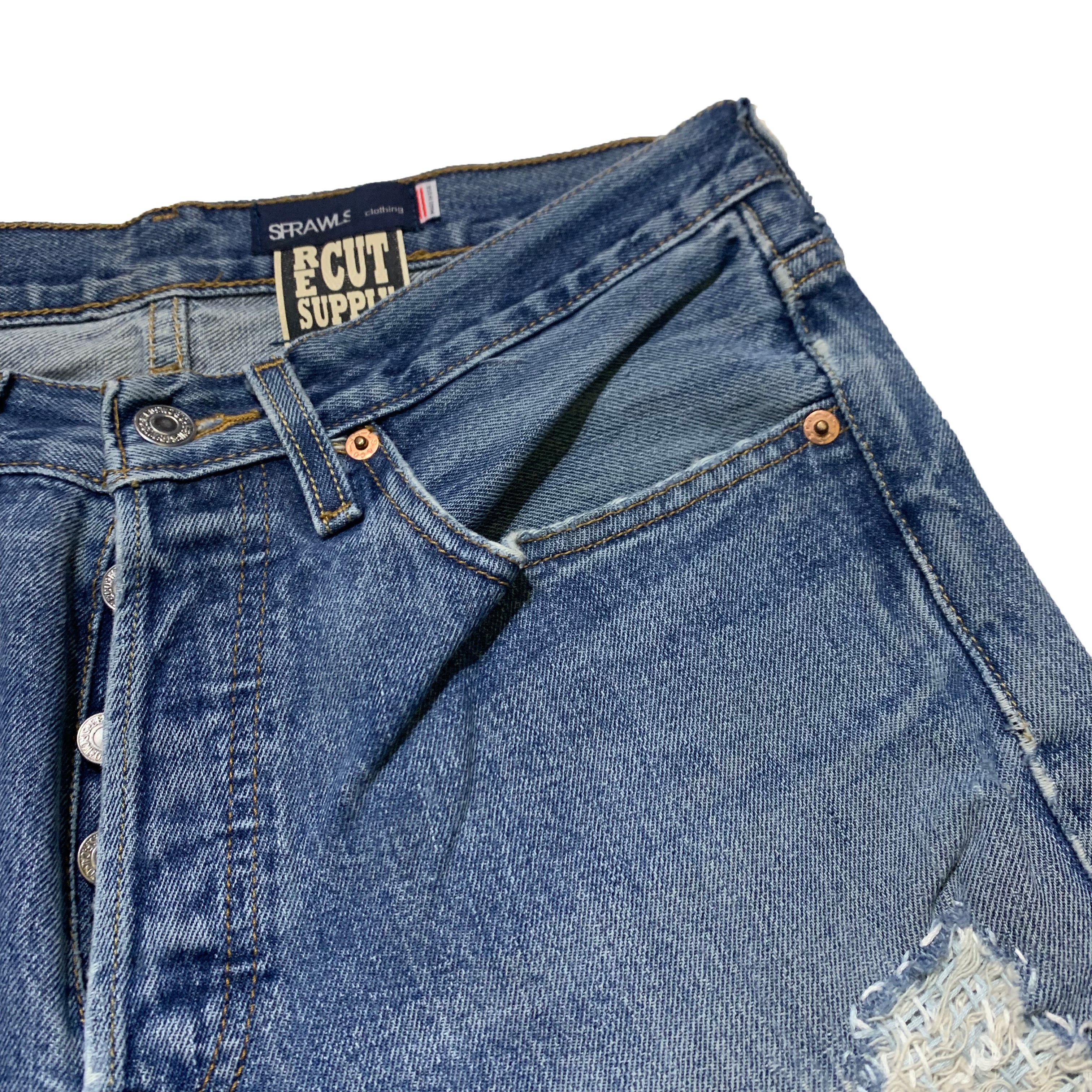 SPRAWLS Levis501 リメイクデニム