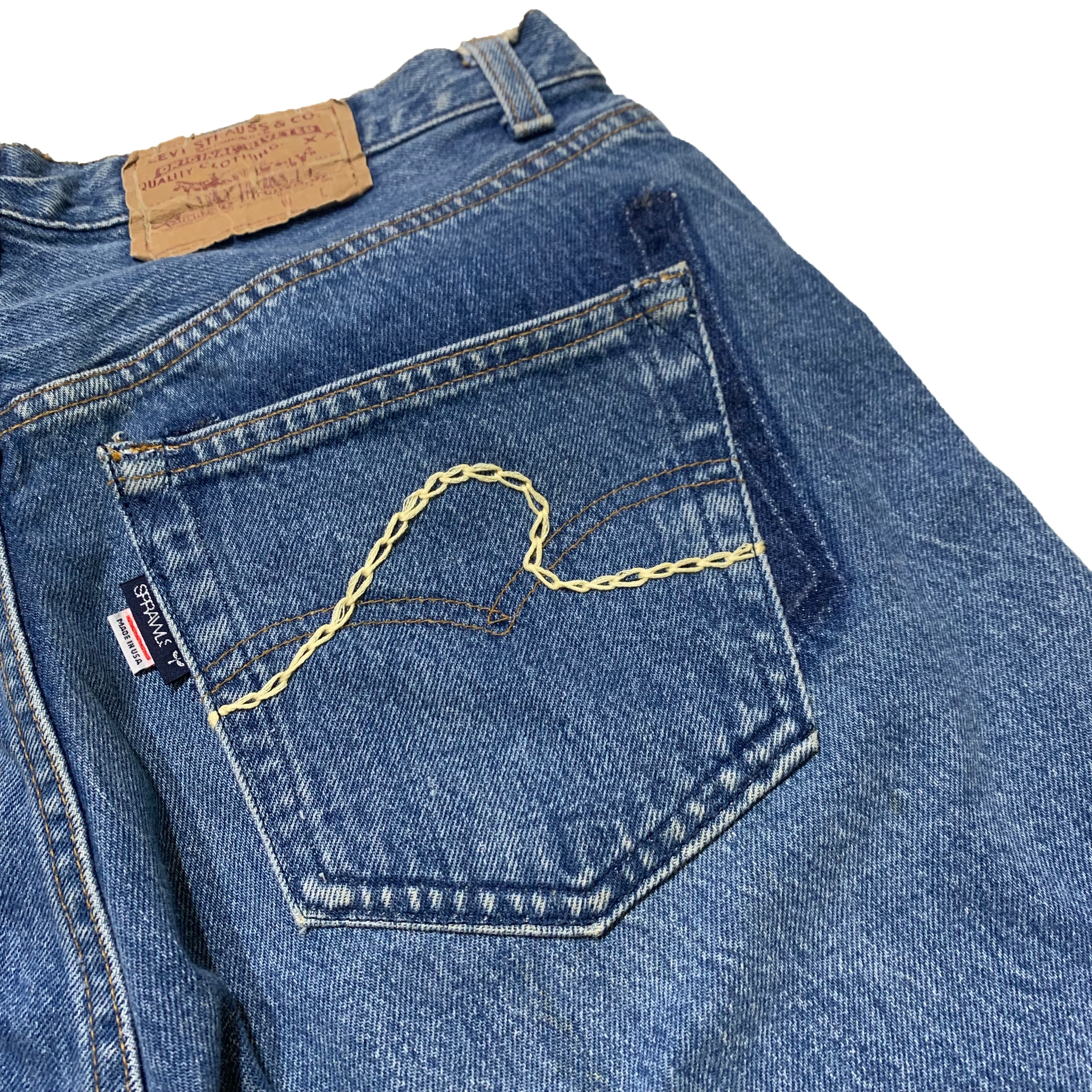 SPRAWLS Levis501 リメイクデニム