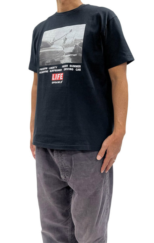 ONLINE限定 SPRAWLS LIFE Tee SHL-040【オンライン限定】