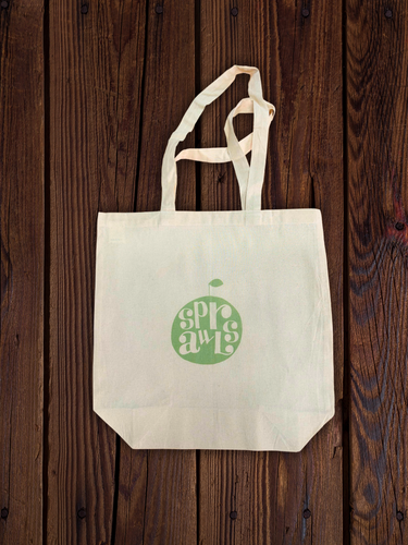 STL-014 | APPLE LOGO |Organic Eco Bag