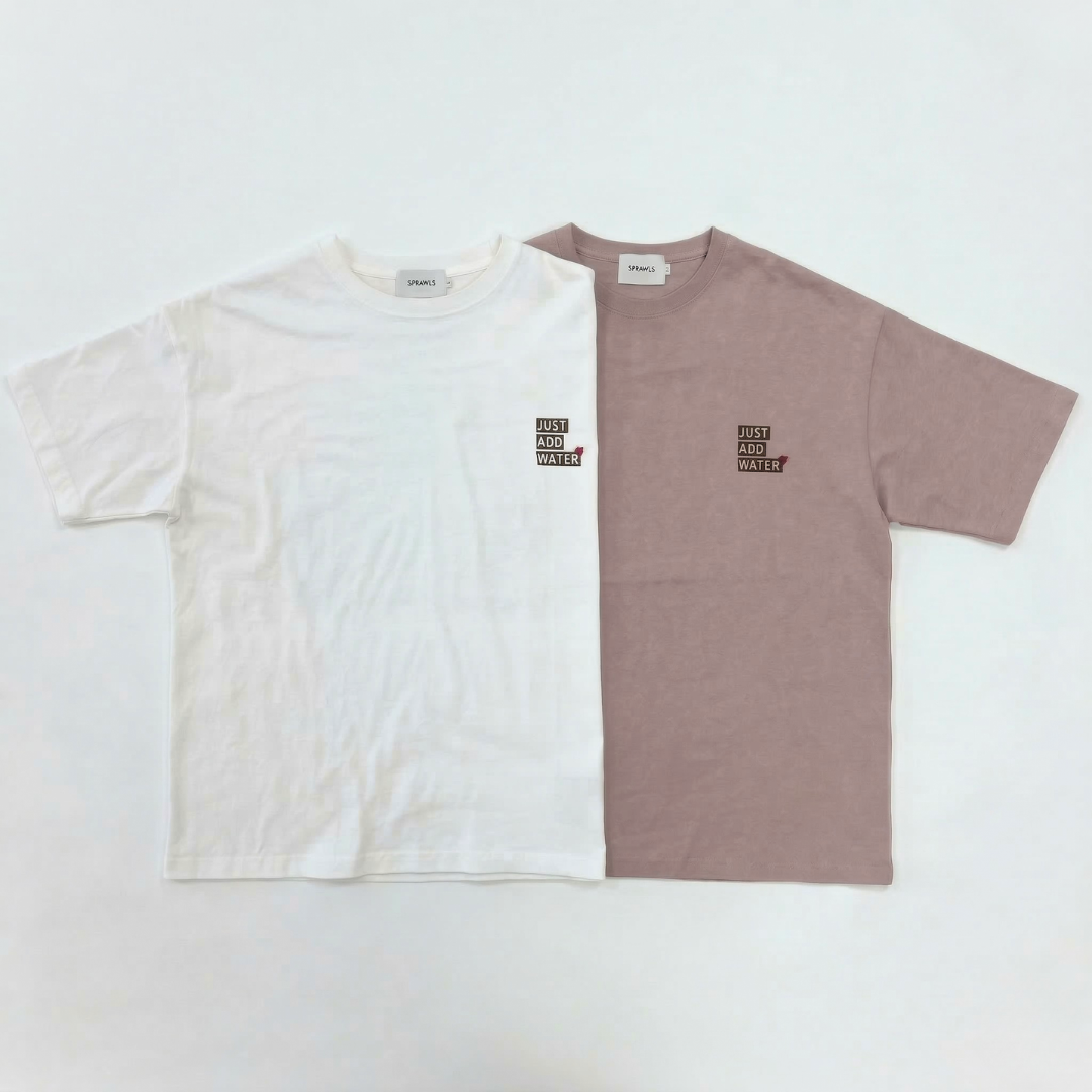 "JUST ADD WATER" Photo Print Tee SSL-588