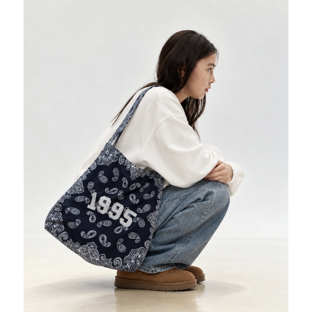 SPRAWLS SIGNATURE LINE —BANDANA MARCHE BAG SRC-275
