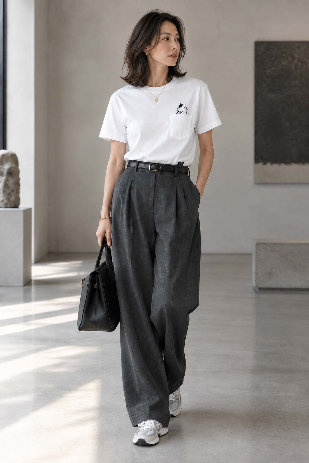 女子美コラボT スタイリング