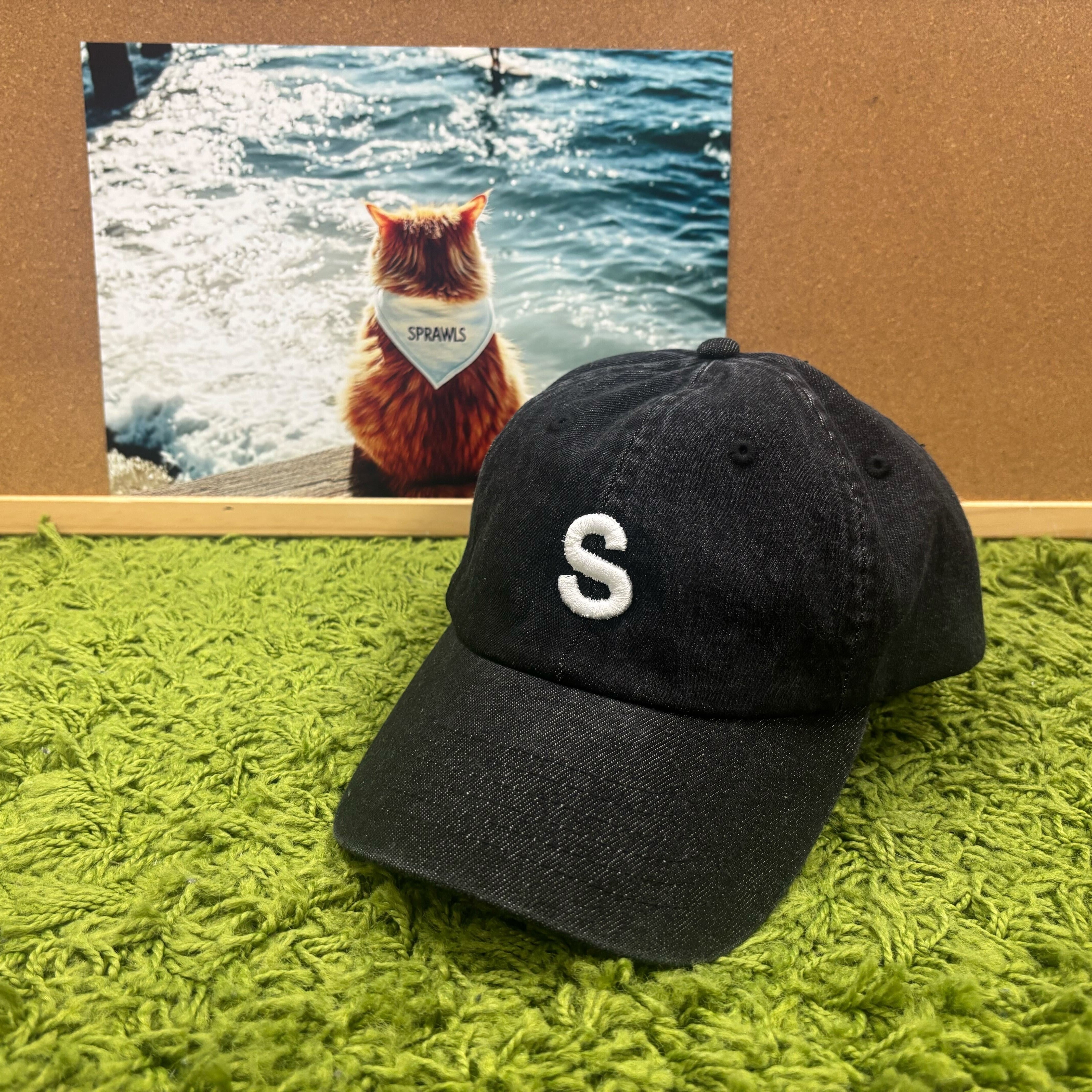 S Embroidery Denim Cap SRC-259