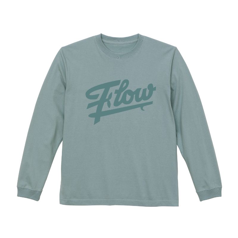 Flow logo Long Tee 5.6oz SFL-445