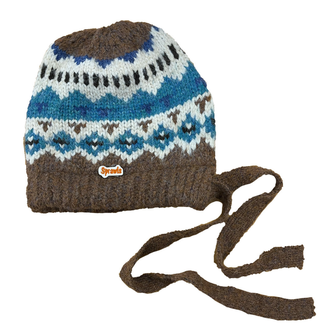 Geometric Nordic Knit Cap　SRC-264