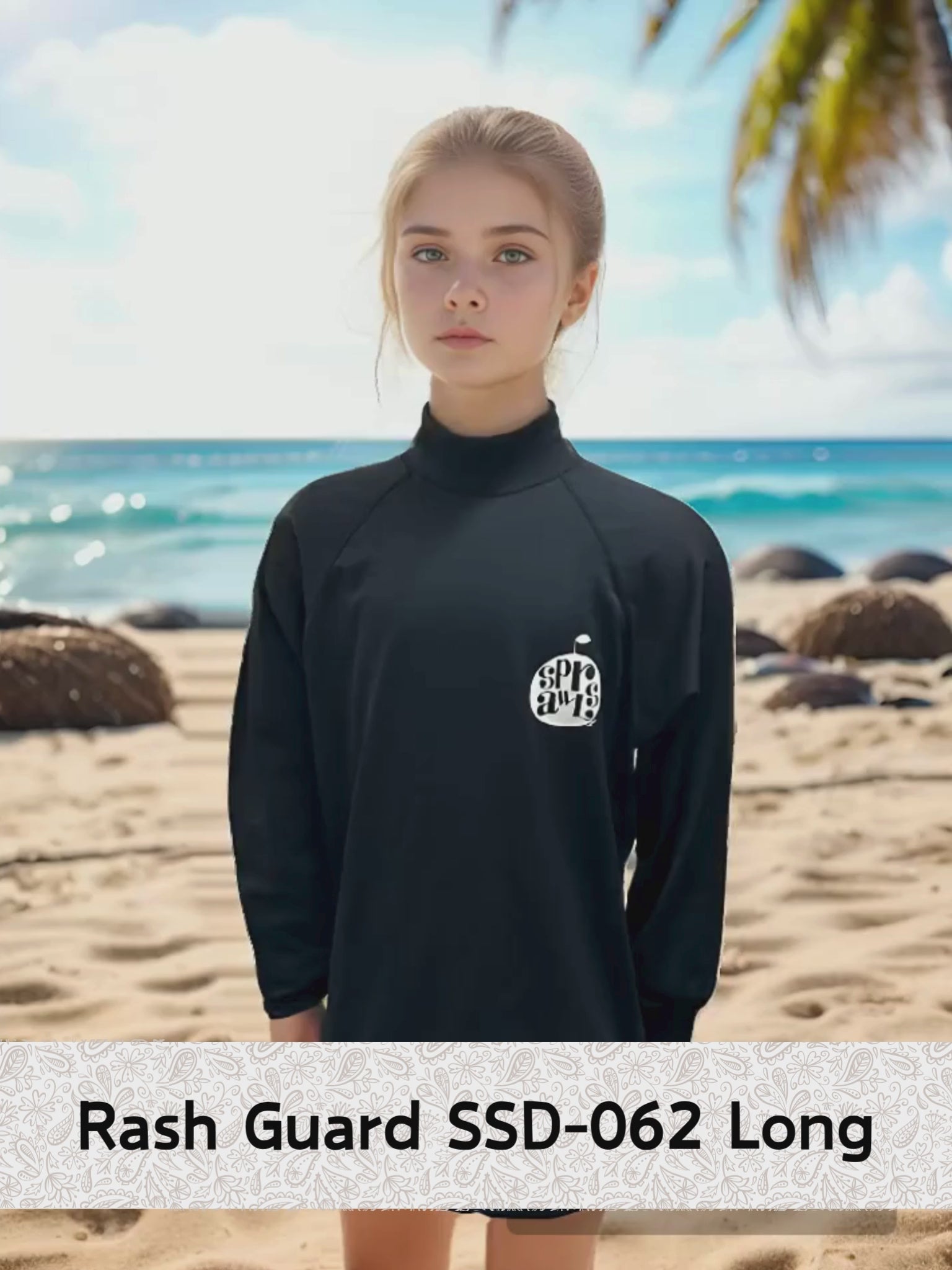 Rash Guard Kids SSD-062 Long