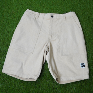 【予約販売】S Embroidery Corduroy Short Pants SAM-002