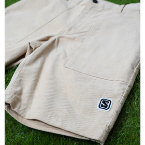 【予約販売】S Embroidery Corduroy Short Pants SAM-002