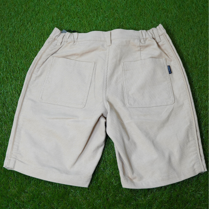 S Embroidery Corduroy Short Pants SAM-002