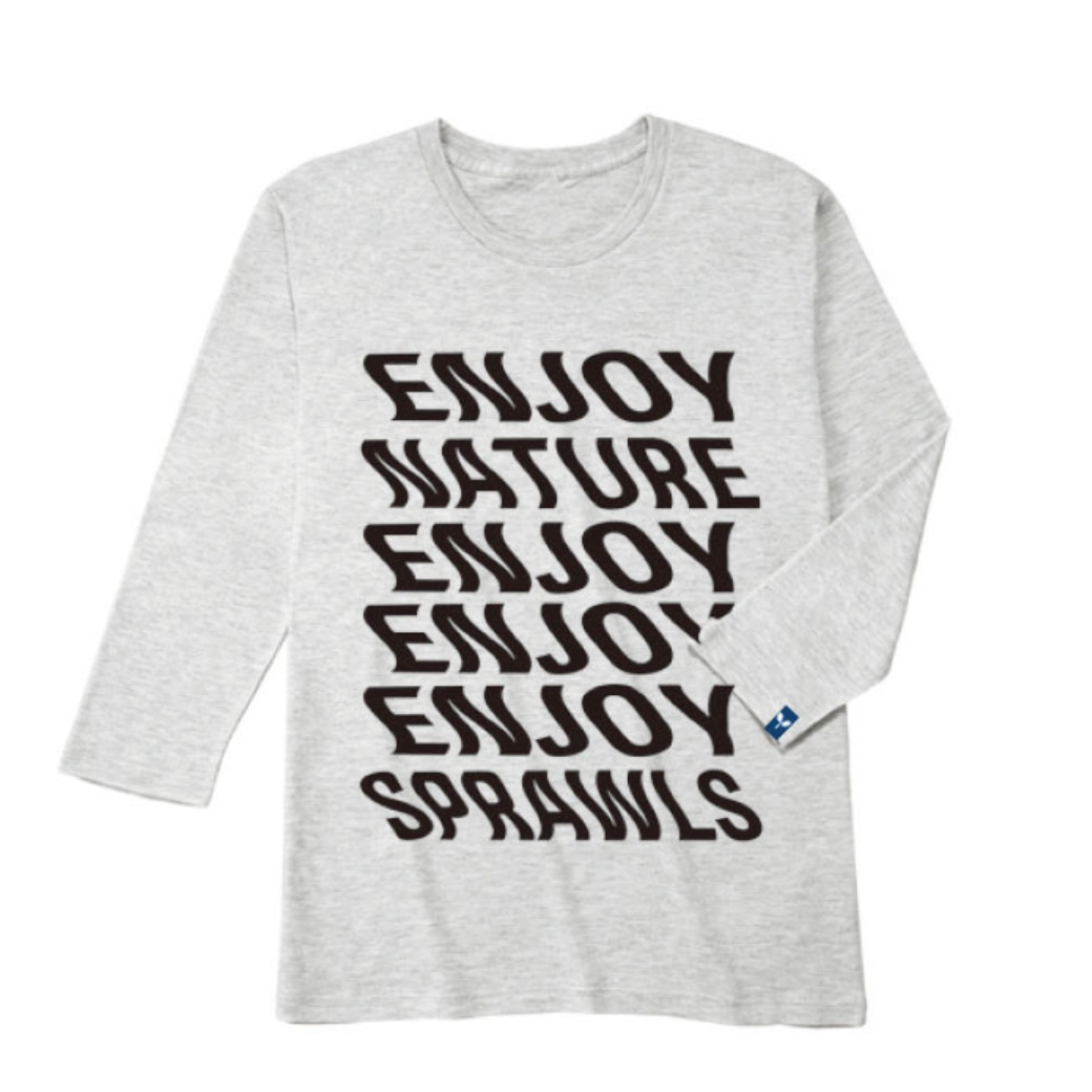 Enjoy SP Wave Graphic Long Tee 4.4oz SSL-386