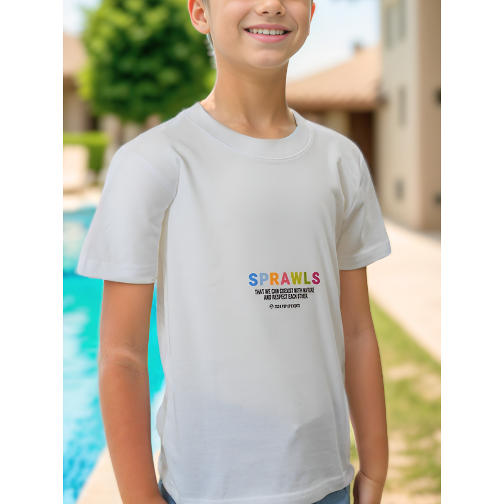 SPRAWLS rainbow logo Kids Tee SSK-004