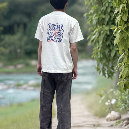Wave and Leaf Tee SSL-577