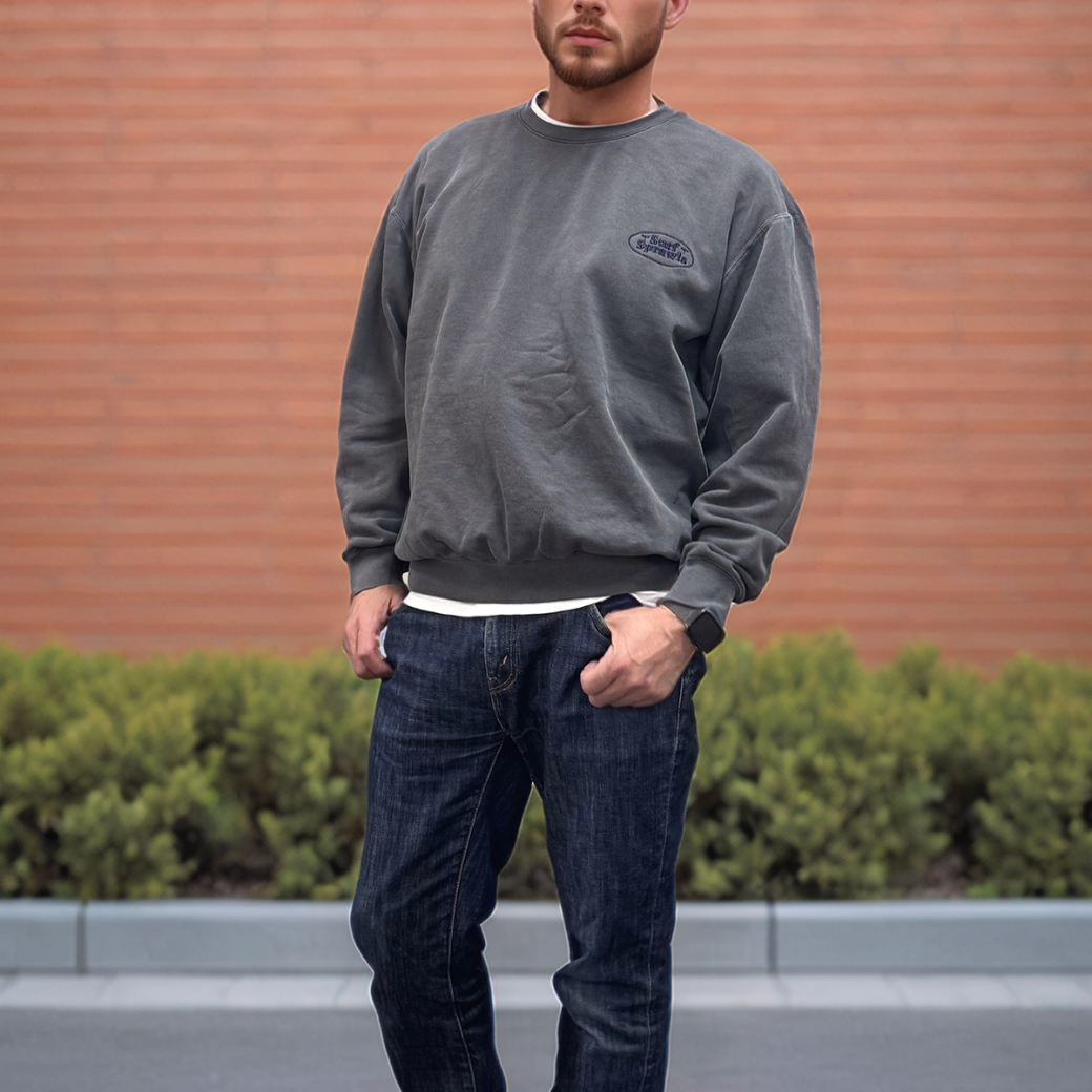 Dyed Crew Sweat SSL-581