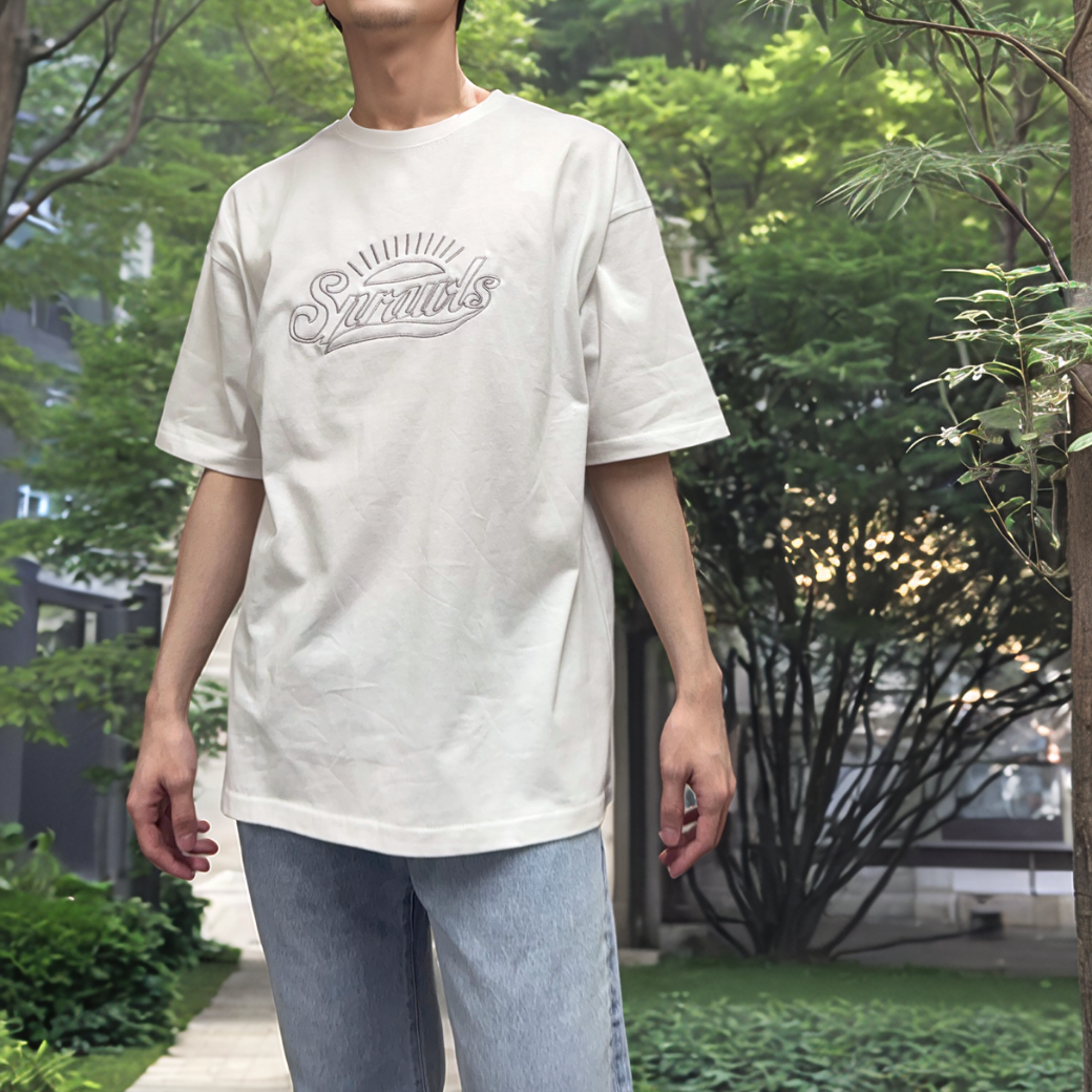 Sprawls Embroidery Tee SSL-580