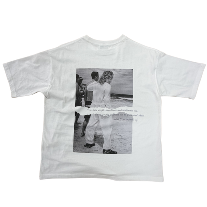 "JUST ADD WATER" Photo Print Tee SSL-588-1
