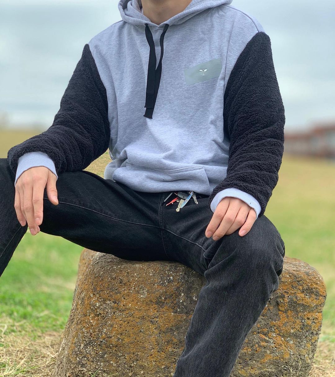 Sleeve Boa combi Hoodie SHL-024