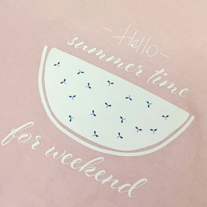 デザインTシャツ　スイカ　グラフィック