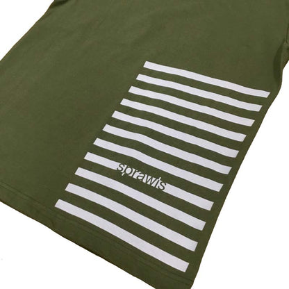 ボーダープリント　デザインTシャツ