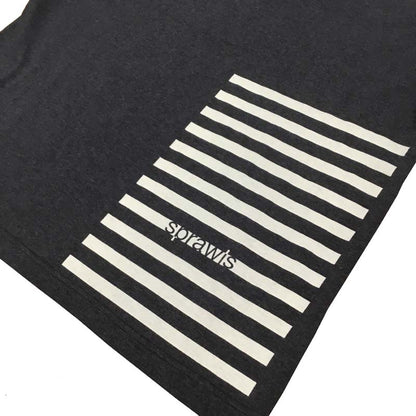 ボーダープリント　デザインTシャツ