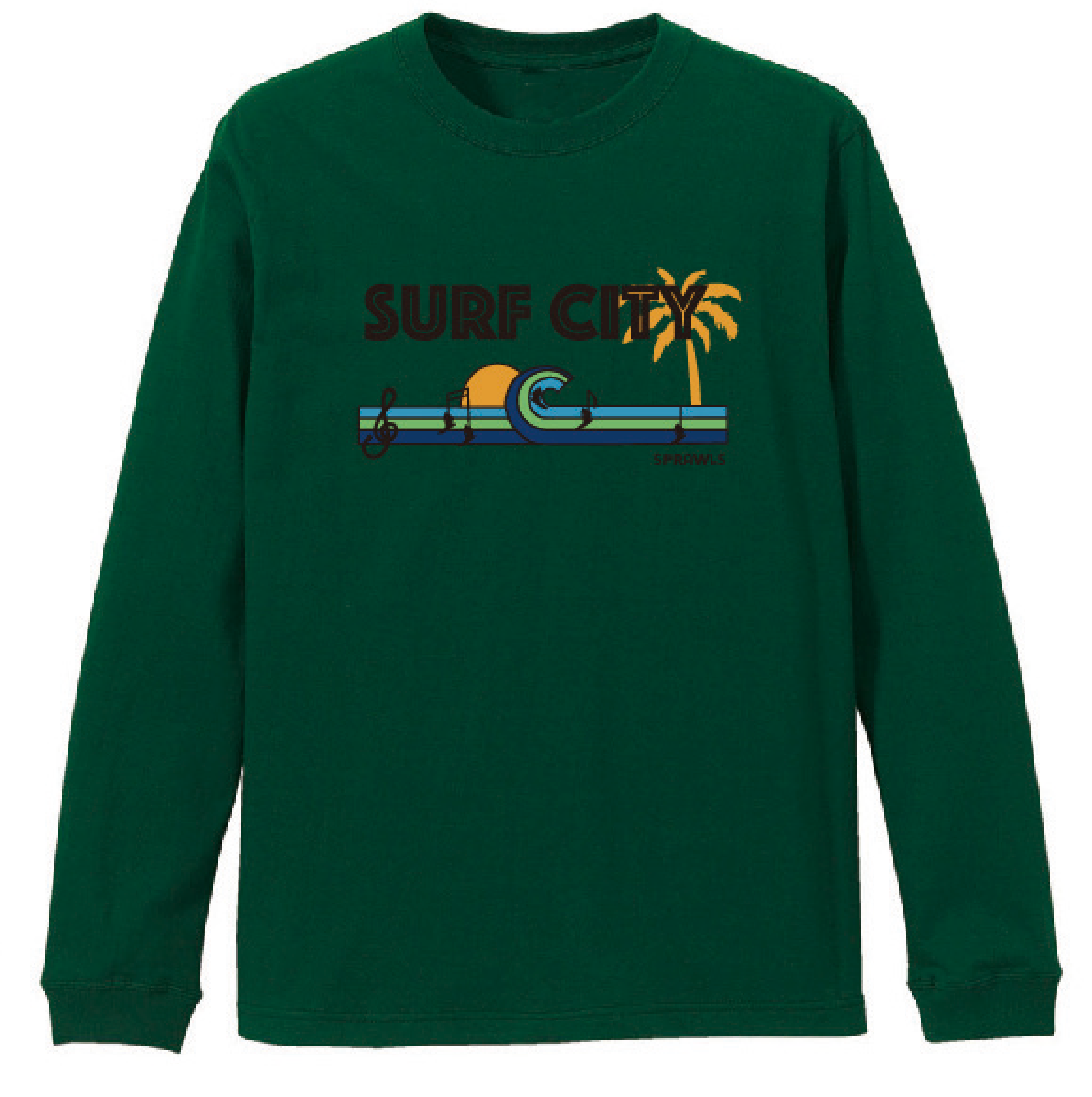 Surf City Long Tee 5.6oz SFL-384