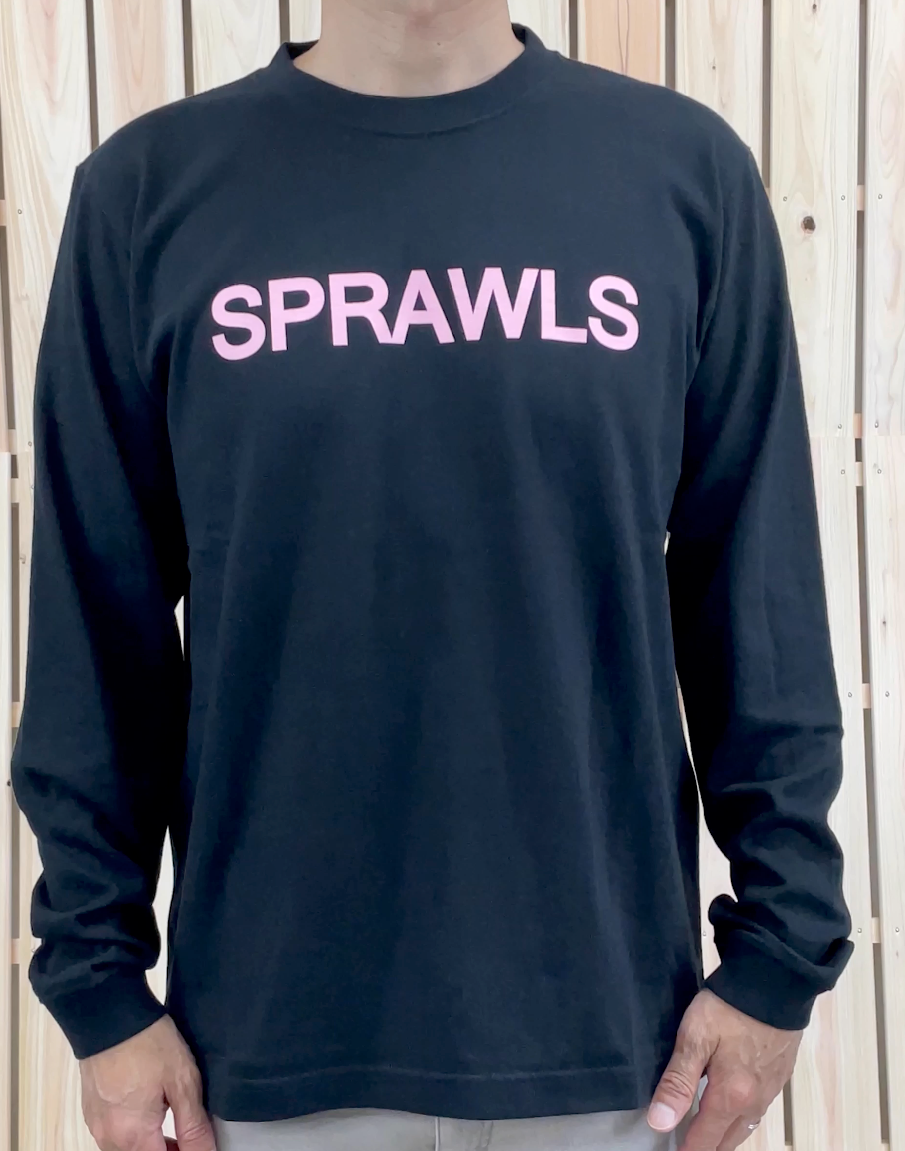 Sprawls base logo Long Tee 5.6oz SFL-409