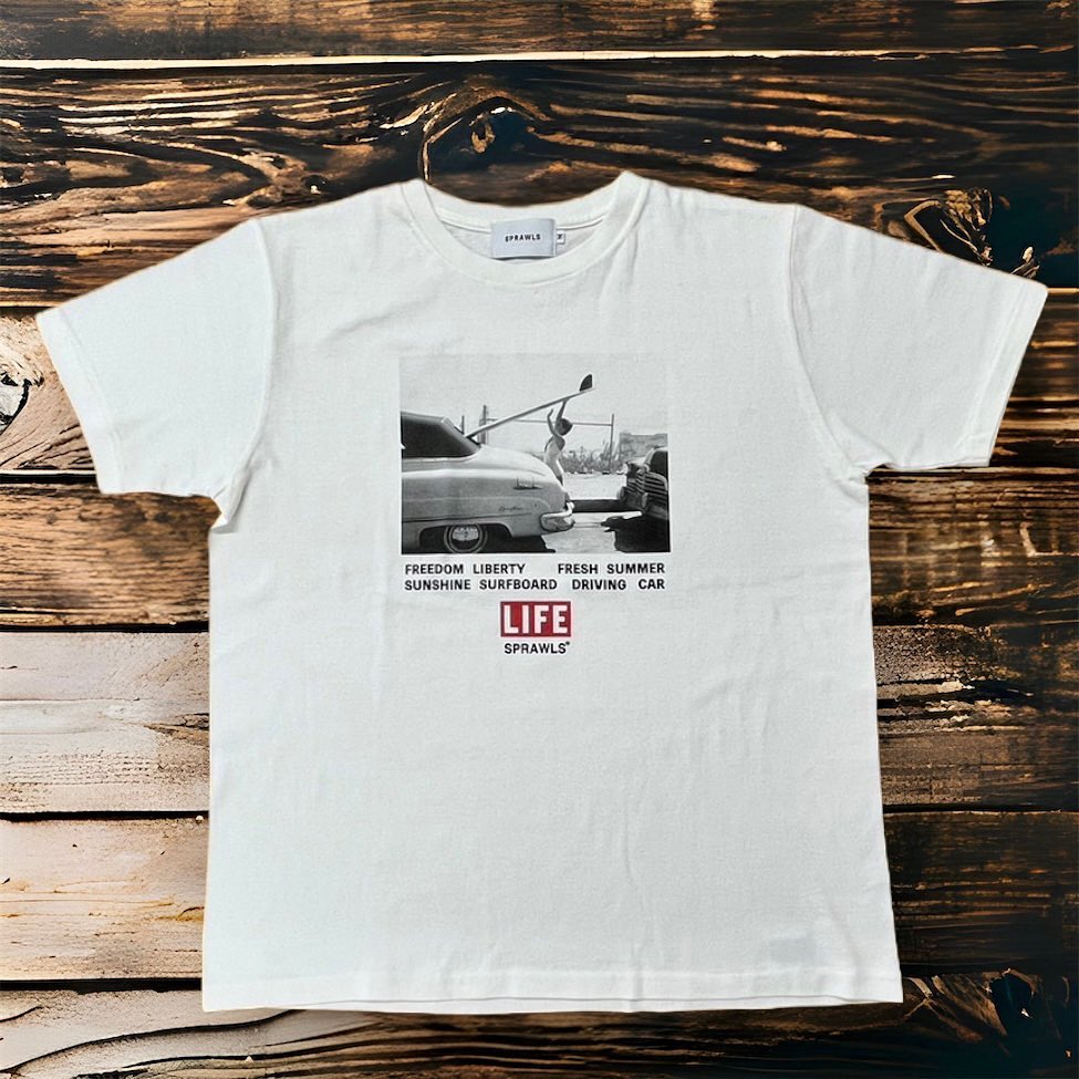 ONLINE限定  SPRAWLS LIFE Tee  SHL-040【オンライン限定】