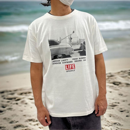 ONLINE限定  SPRAWLS LIFE Tee  SHL-040【オンライン限定】