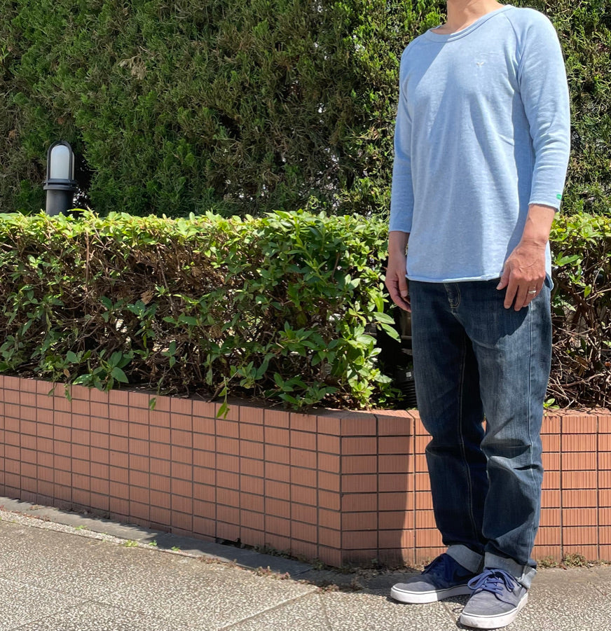 Organic Raglan Sleeve 3/4 Tee SEL-020