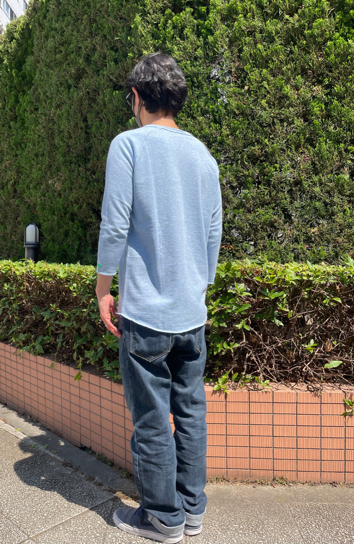 Organic Raglan Sleeve 3/4 Tee SEL-020