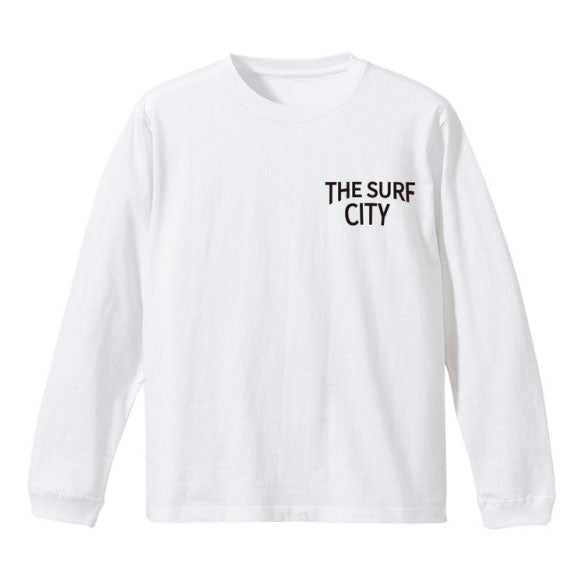 Surfboard logo long Tee 5.6oz SFL-429
