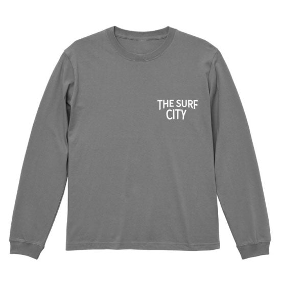 Surfboard logo long Tee 5.6oz SFL-429