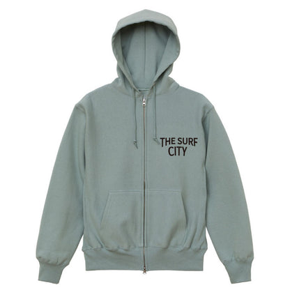 Surfboard logo Zip Parka 12oz SFL-439