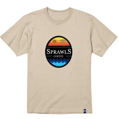 Sprawls coffee Emblem Tee 5.6oz SSL-427